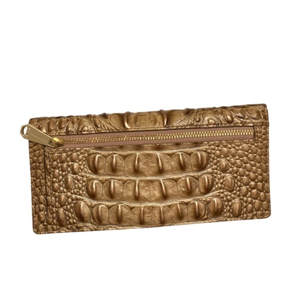 Brahmin copper brown gold ady wallet - Picture 2 of 5